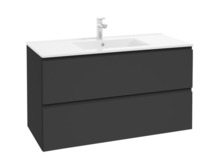 Reno underskab m/vask 100 cm antracitgrå